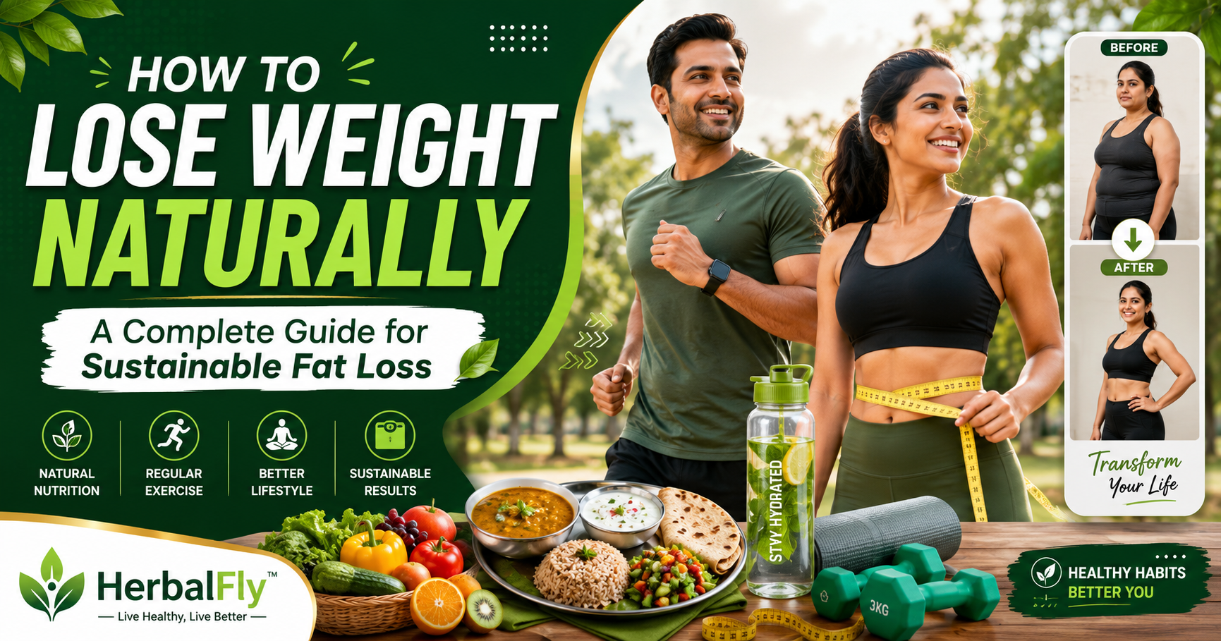 How to Lose Weight Naturally: A Complete Guide for Sustainable Fat Loss